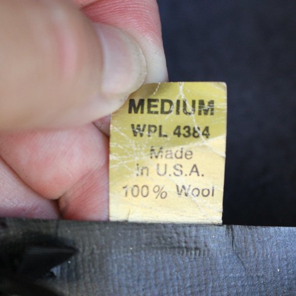 1984 Indiana Jones Authentic John B Stetson Co Hat - Picture 5 of 8